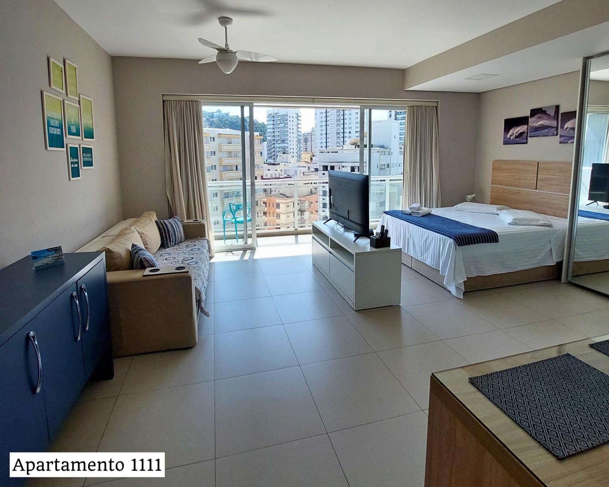 Book Santos - Condominio Unlimited - Apartamento Com Vista Mar E Apartamento Com Vista Piscina Eksteriør billede
