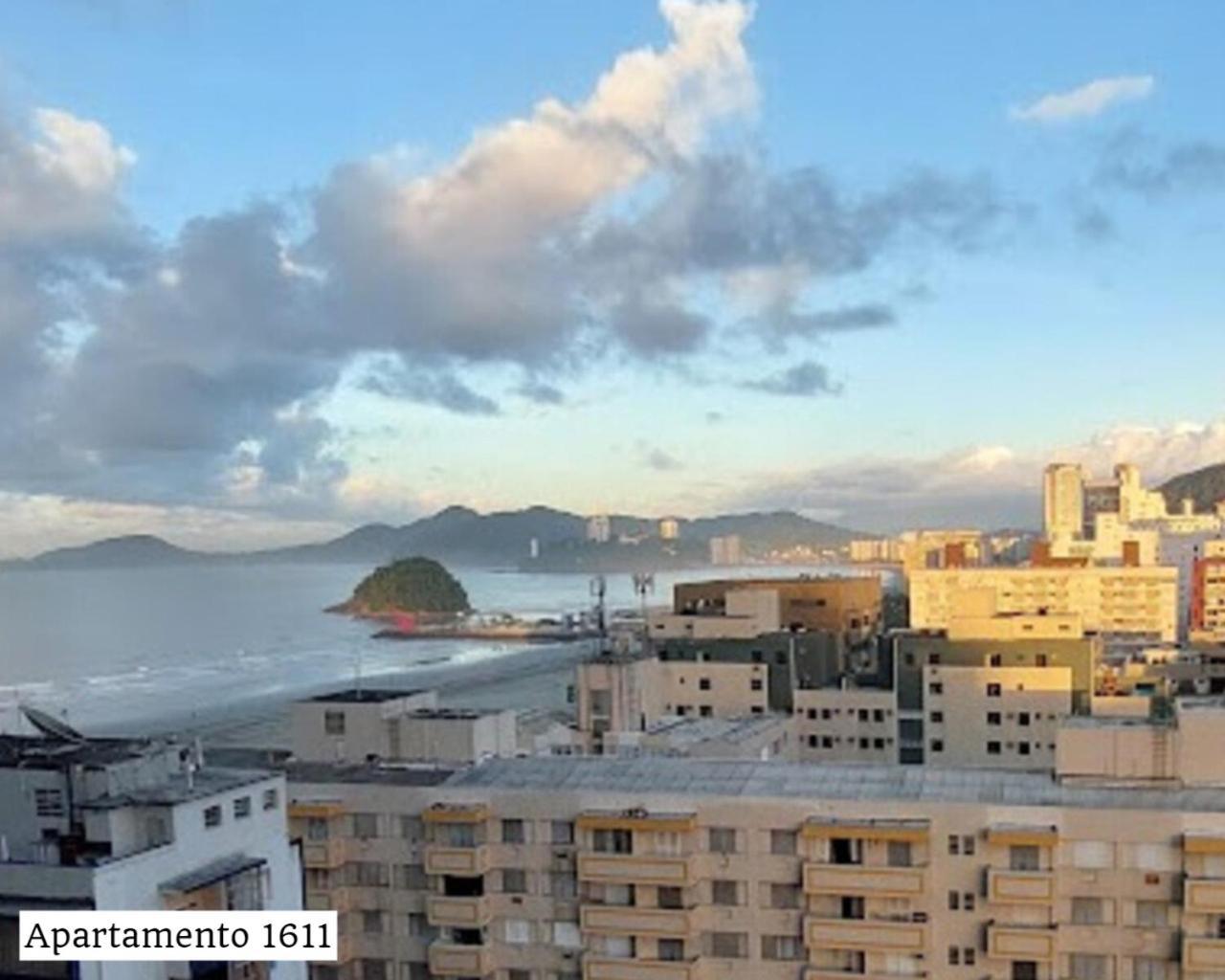 Book Santos - Condominio Unlimited - Apartamento Com Vista Mar E Apartamento Com Vista Piscina Eksteriør billede