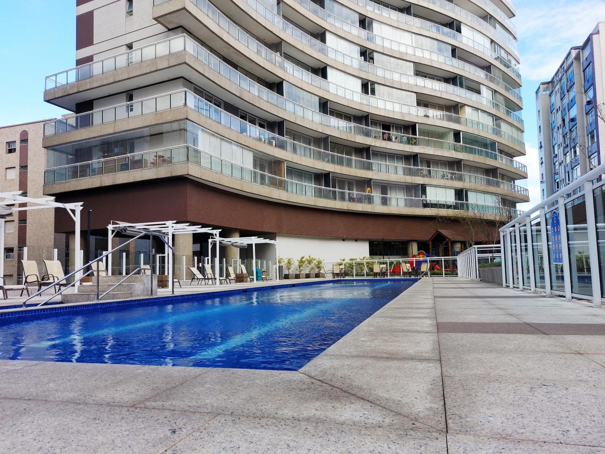 Book Santos - Condominio Unlimited - Apartamento Com Vista Mar E Apartamento Com Vista Piscina Eksteriør billede