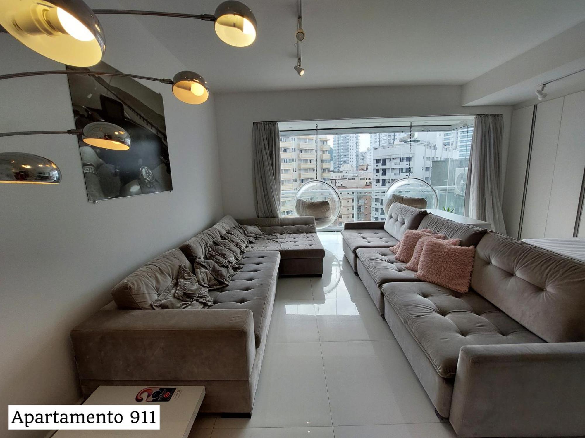 Book Santos - Condominio Unlimited - Apartamento Com Vista Mar E Apartamento Com Vista Piscina Værelse billede