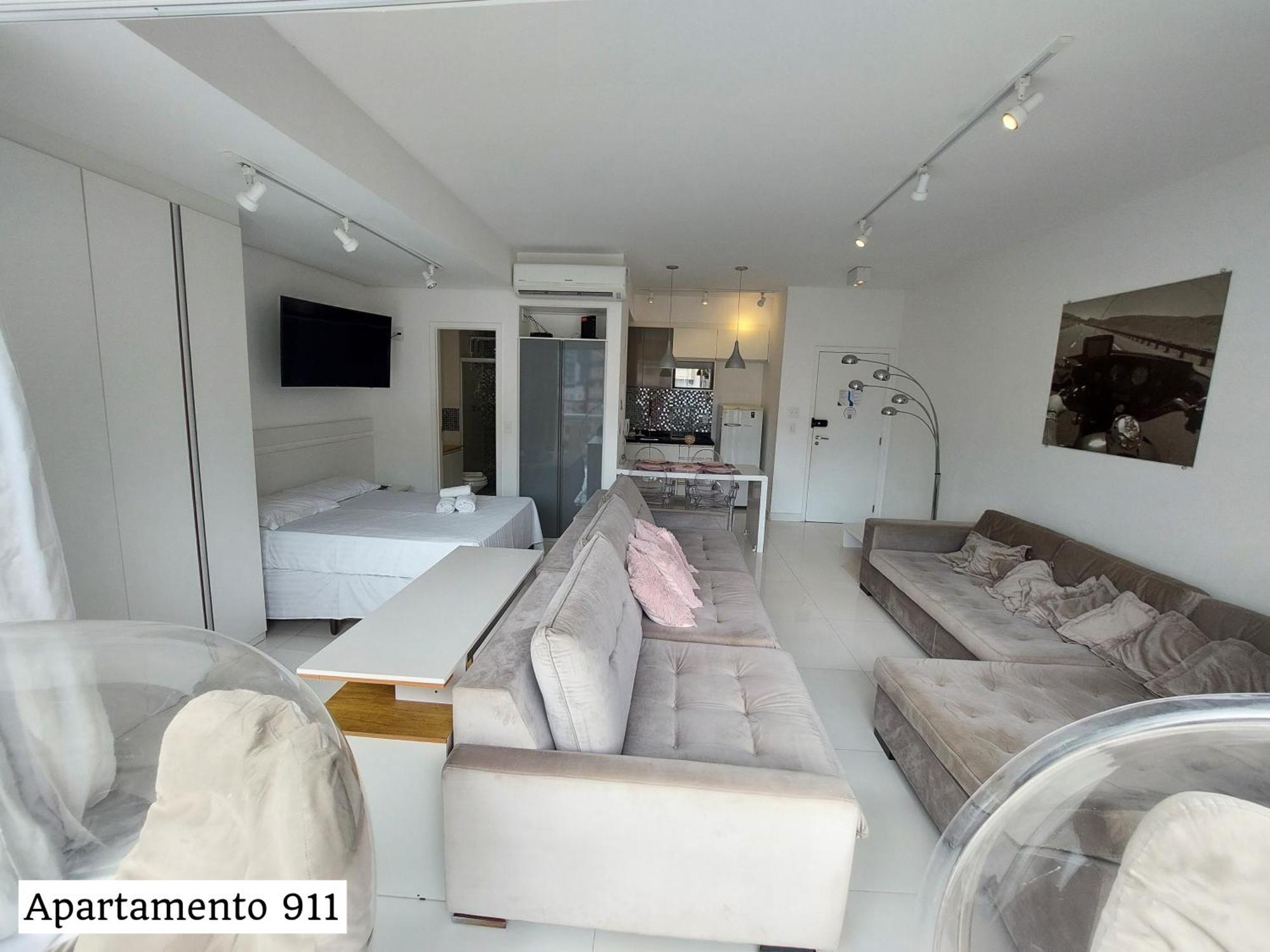 Book Santos - Condominio Unlimited - Apartamento Com Vista Mar E Apartamento Com Vista Piscina Værelse billede