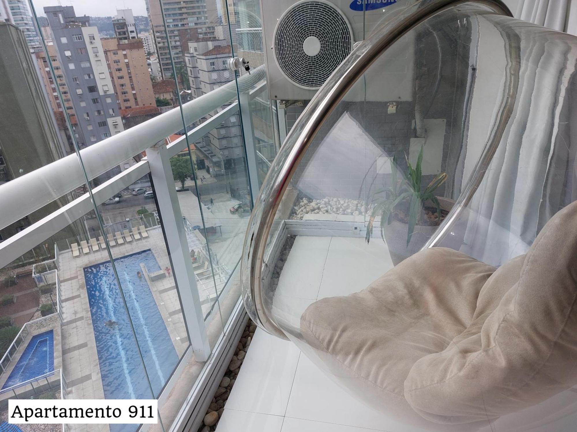 Book Santos - Condominio Unlimited - Apartamento Com Vista Mar E Apartamento Com Vista Piscina Eksteriør billede