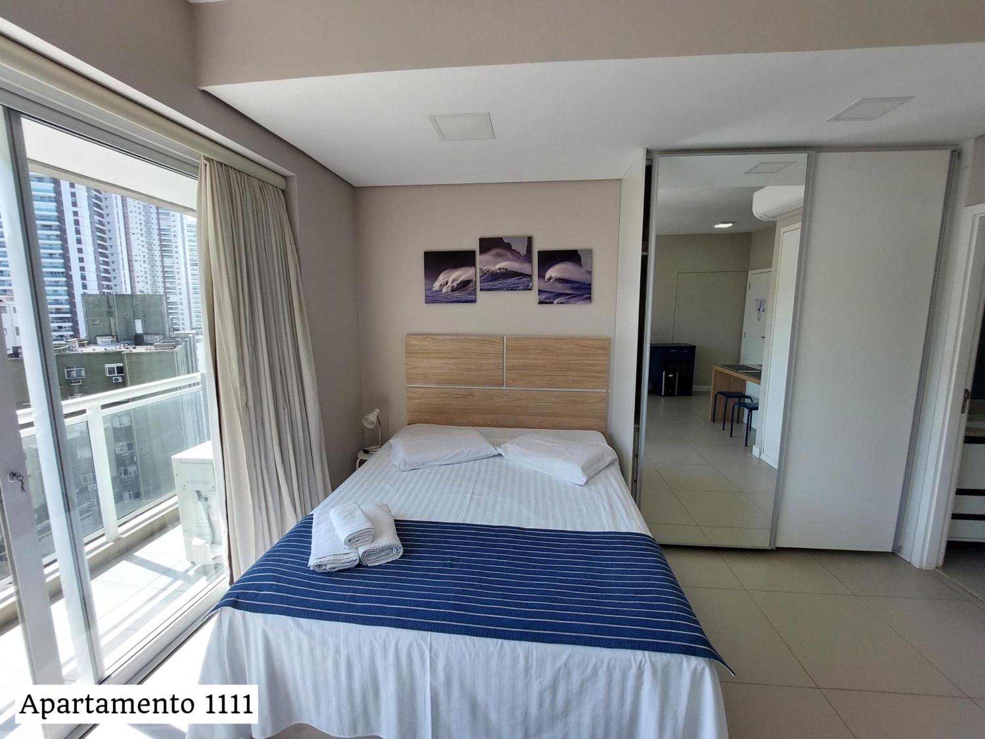 Book Santos - Condominio Unlimited - Apartamento Com Vista Mar E Apartamento Com Vista Piscina Værelse billede