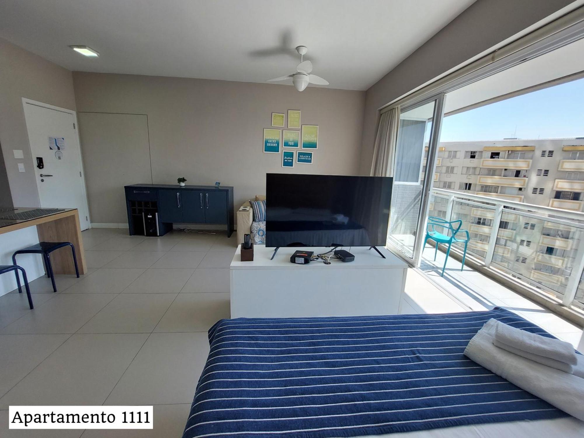 Book Santos - Condominio Unlimited - Apartamento Com Vista Mar E Apartamento Com Vista Piscina Værelse billede
