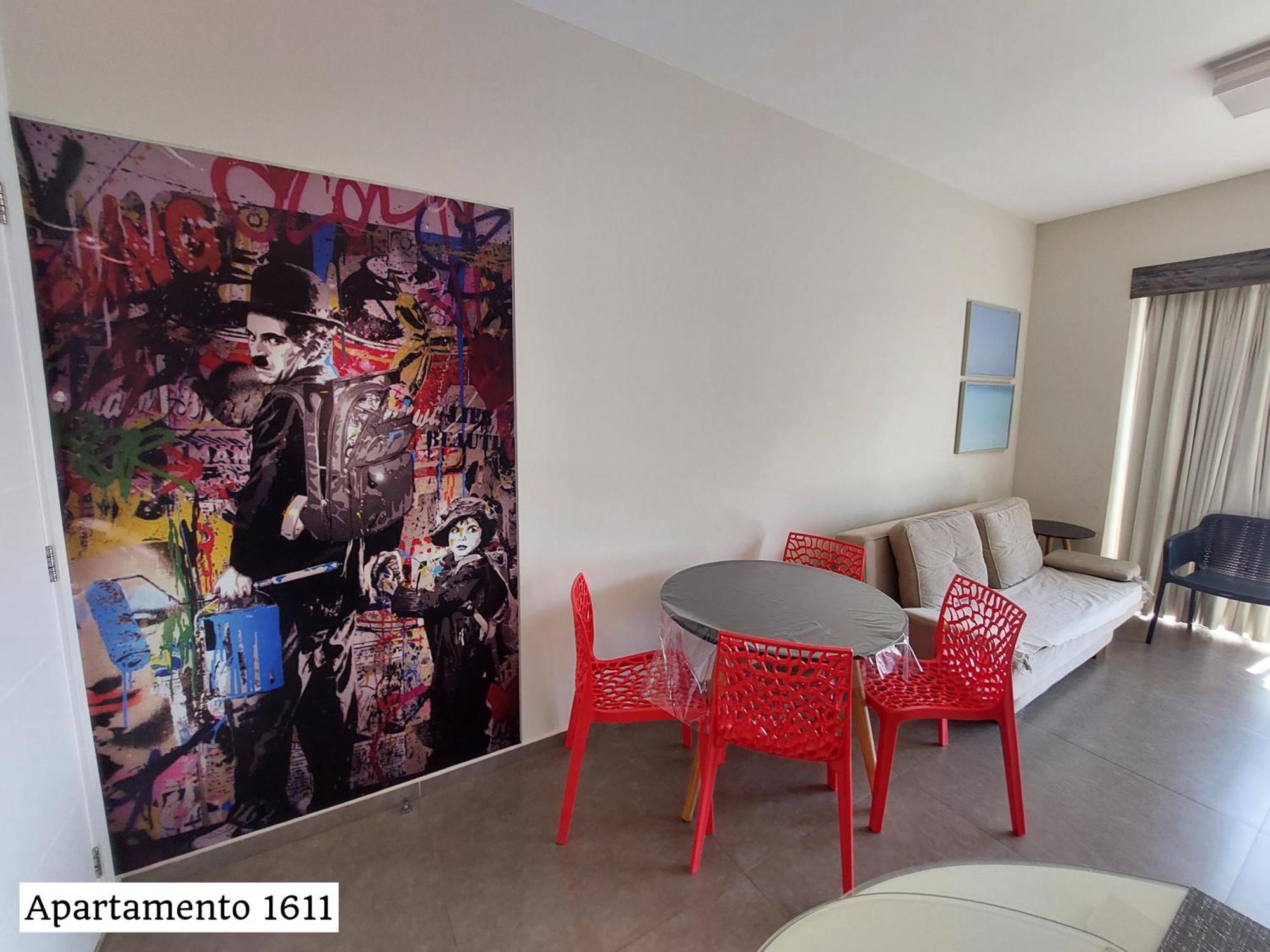 Book Santos - Condominio Unlimited - Apartamento Com Vista Mar E Apartamento Com Vista Piscina Værelse billede