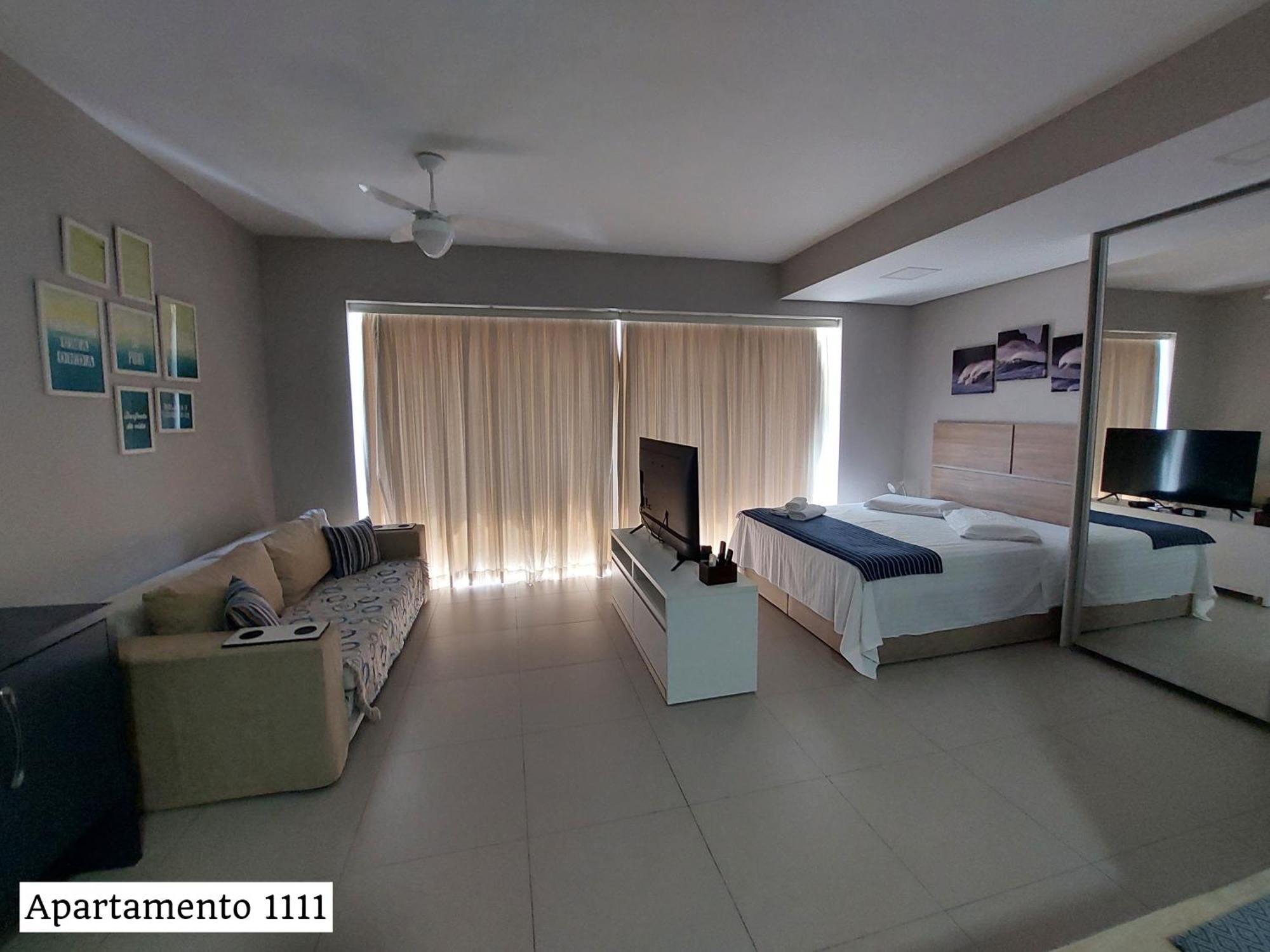 Book Santos - Condominio Unlimited - Apartamento Com Vista Mar E Apartamento Com Vista Piscina Værelse billede